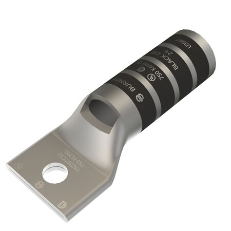 Burndy 1 Hole HYLUG Cu Compr Terminal, Long Brrl, W/ Insp Window, 750 kcmil, YAZ39TC12